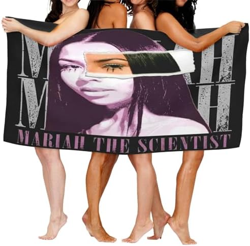 Utxnjskl Mariah The Music Scientist Bath Towel Microfiber 52x32 inches