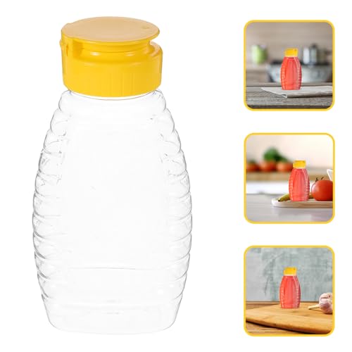 BESPORTBLE Refillable Honey Dispenser with Flip Top Lid