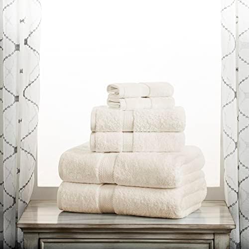 Premium Egyptian Cotton Luxurious Bath Towels Set for Luxury Retreats