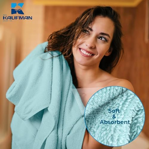 12-Piece Embroidered Cotton Bath Towels for Comfort Style
