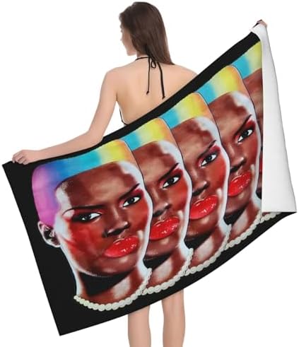 Experience the feel of luxury with the Grace Music Jones bath towel