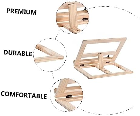 Eco-Friendly Wooden Reading Rack
