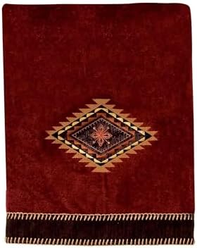 Avanti Linens Mojave Bath Towel Brick - Stunning Como Design for Chic Bathrooms