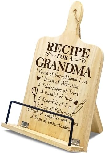 Grandmas Cozy Recipe Stand Christmas Gift