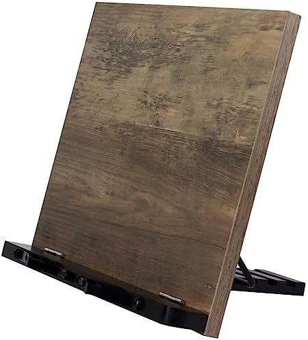 Adjustable Bamboo Book Stand