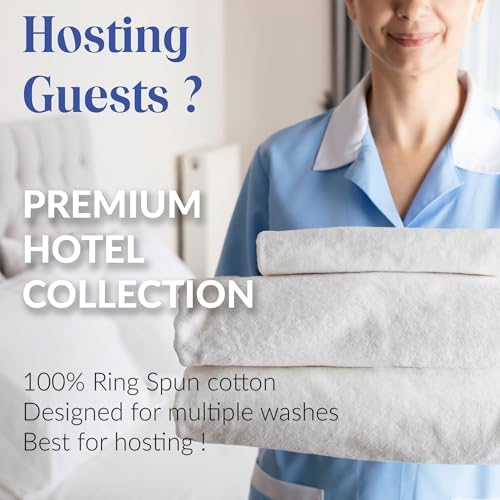 Luxury 100 Cotton Bath Towel Set - 27x54