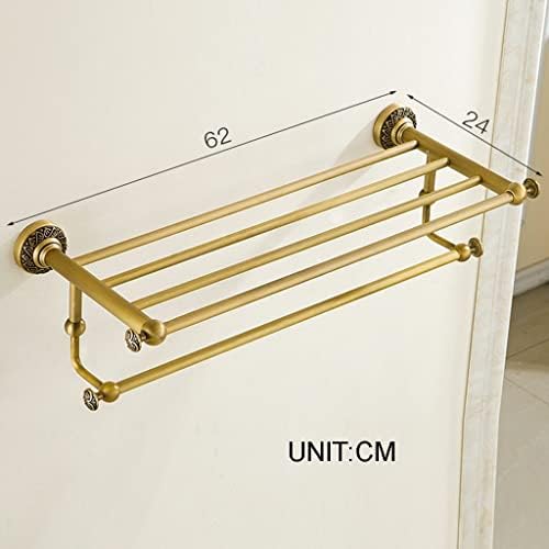 Antique Copper Bath Towel Rack
