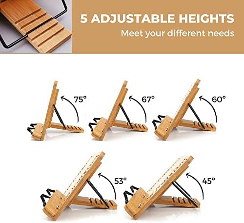 Premium Bamboo Reading Stand