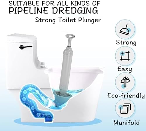 Powerful Toilet Plunger for Effortless Unclogging