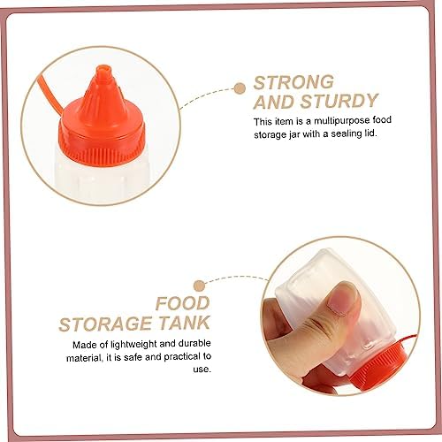 Ciieeo Sauce Bottle Set for Condiment Storage