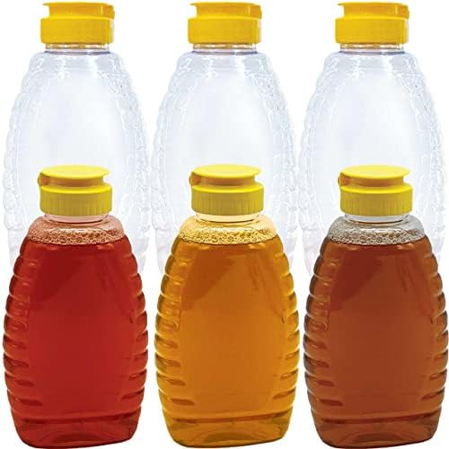 6-PK Easy-Squeeze Honey Bottles