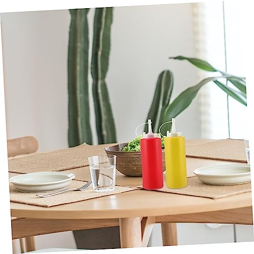 12-Piece Compact Squeeze Bottles for Kitchen Needs