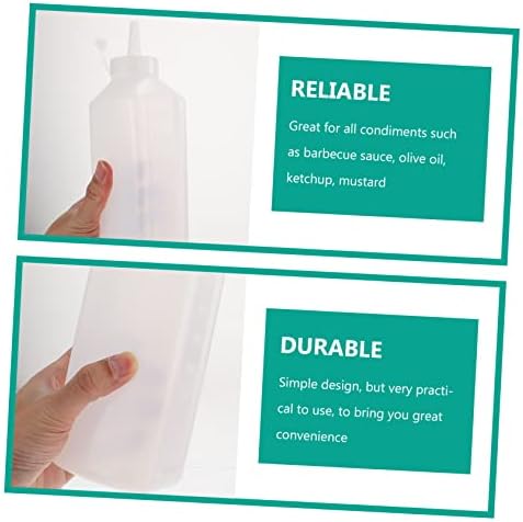 Mini Ketchup Bottles with Scale for Home Use 1