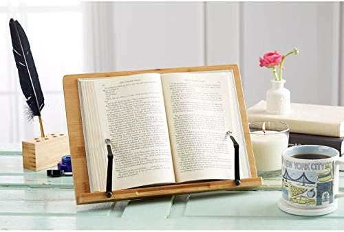 Organic Bamboo Book Stand