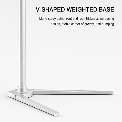 Adjustable Wooden Book Holder Floor Stand for Hands-Free Reading