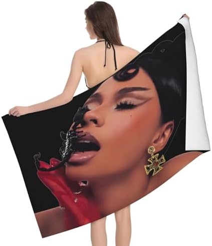 Mariah The Music Scientist Microfiber Bath Towel for Home Fitness