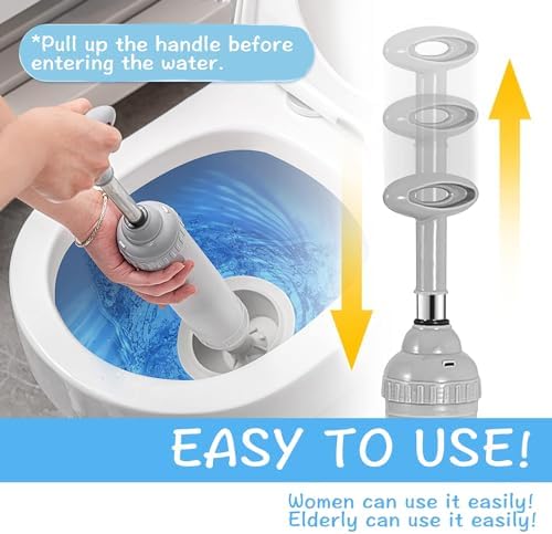 Powerful Toilet Plunger for Effortless Unclogging