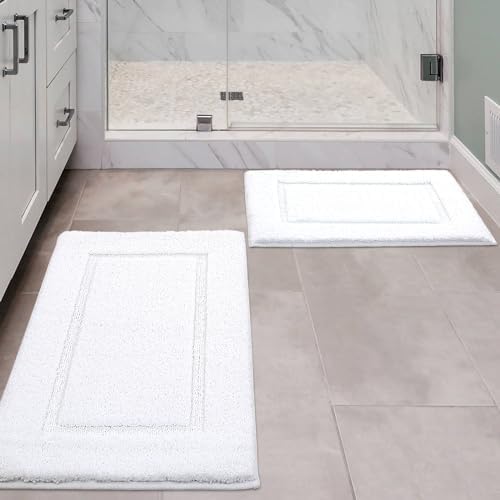 ZOESIOER 2-Piece Bathroom Rug Set