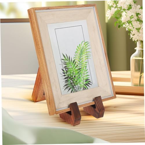 Zerodeko Wooden Menu Recipe Holder Stand