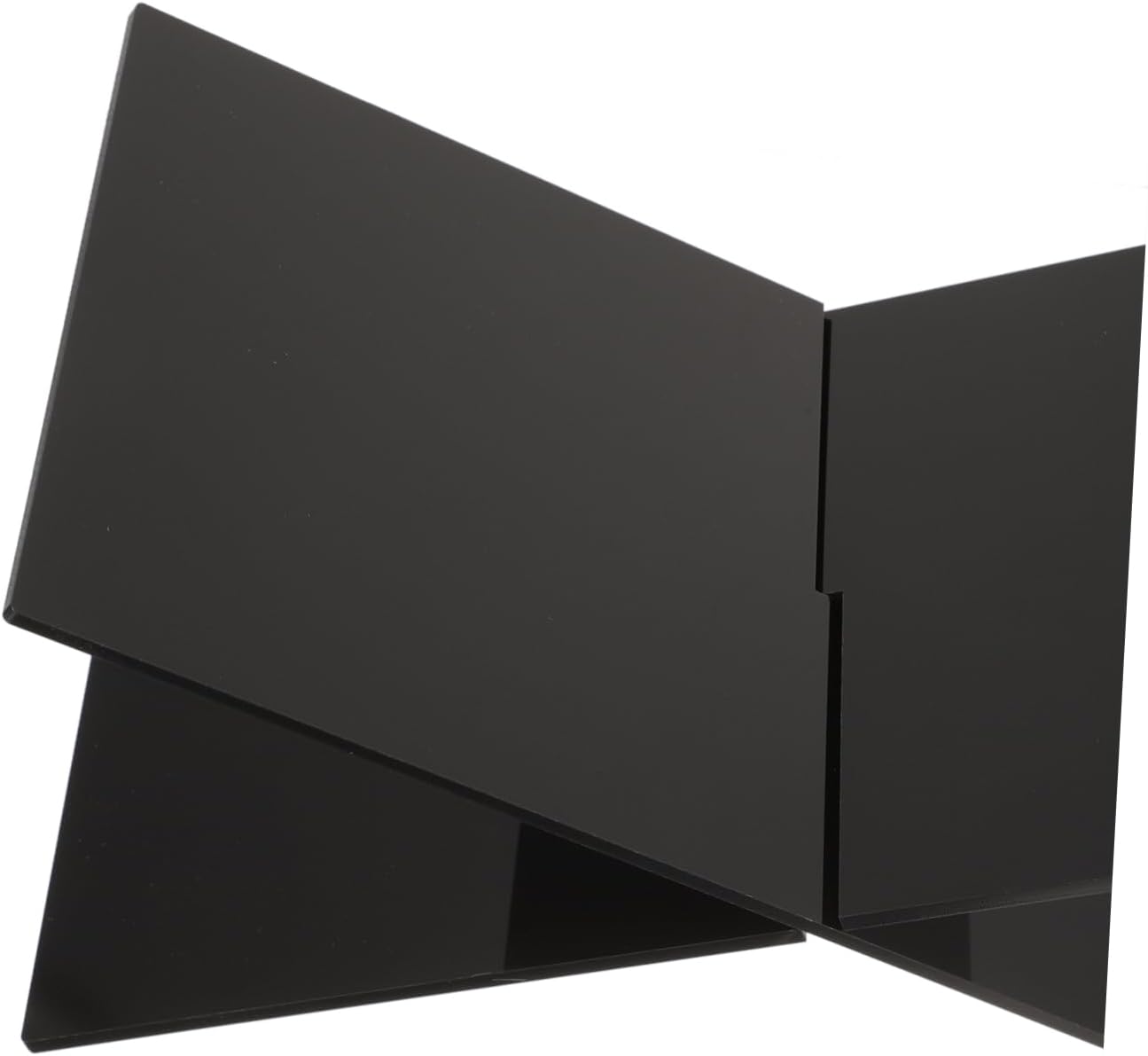 Childrens Bookshelf Holder - Black and Modern Acrylic