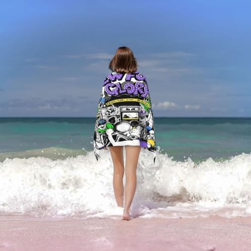 Stylish Quick Dry Bath Towels for Beaches Pools and More