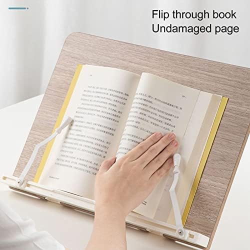 Book Stand Portable Cookbook Holder for Recipe Books