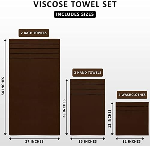 Utopia 8-Piece Luxury Towel Set
