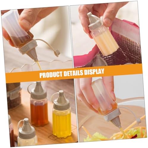 SOLUSTRE 12-Piece Reusable Squeeze Bottles