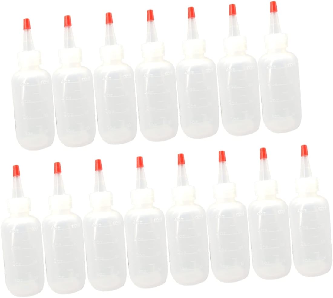 Cabilock120ml Plastic Squeeze Condiment Bottle Set