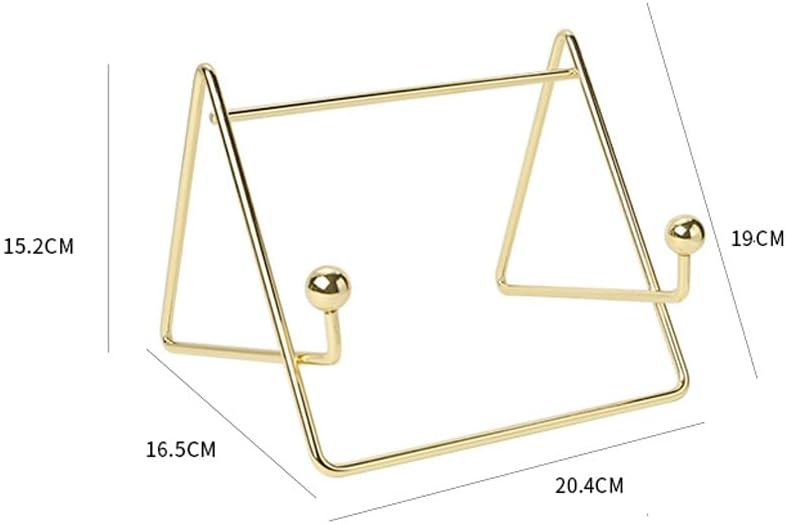 Sturdy Metal Kitchen Stand Cookbooks Tablets Holder