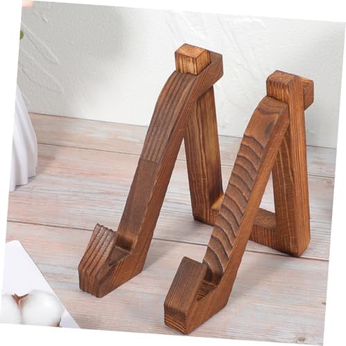 Zerodeko Wooden Menu Recipe Holder Stand