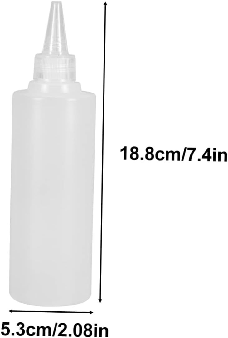 6 Set Squeeze Bottles for Kitchen condiments