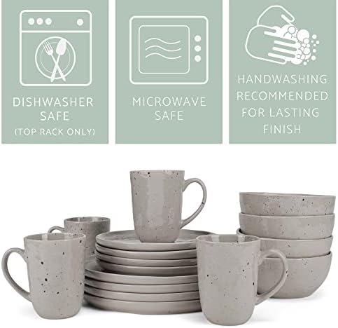 Perfect Shiny Speckled Western Country Style Dinnerware Set