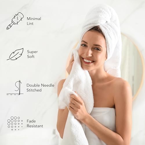 A1 Home Collections Burnt Caramel Bath Towels Pack of 4