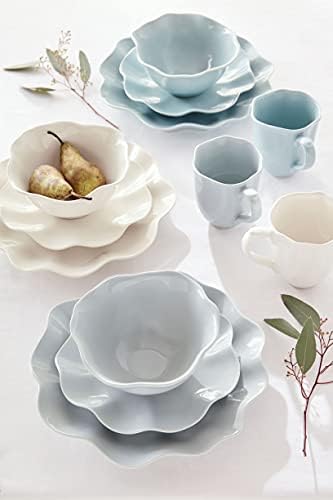 Portmeirion Sophie Conran Floral Serenity 4-Piece Set 11 Inch Stoneware
