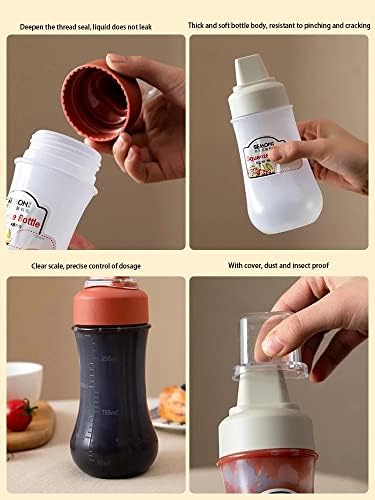Helenhouse 3-Piece Squeeze Condiment Set