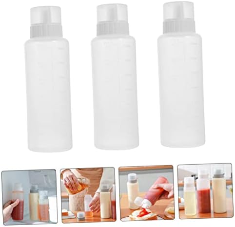 Cabilock 3-Piece Salad Dressing Squeeze Bottles Done Right Every Time