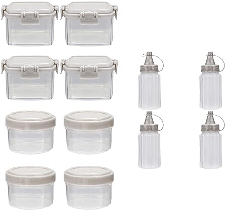 High-Quality 12-Piece Squeeze Bottle Set for Condiment Storage
