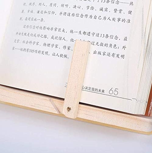 Adjustable Wood Book Stand for Reading Drawing