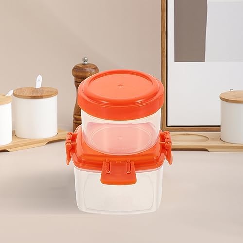 Luxshiny 12Pc Condiment Squeeze Bottle Set Red