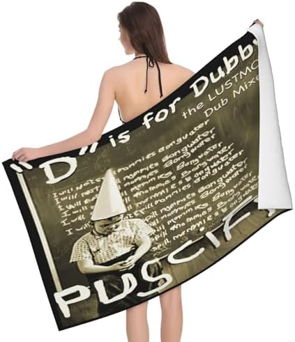 Utxnjskl Quick Dry Microfiber Bath Towel 52x32 In 1