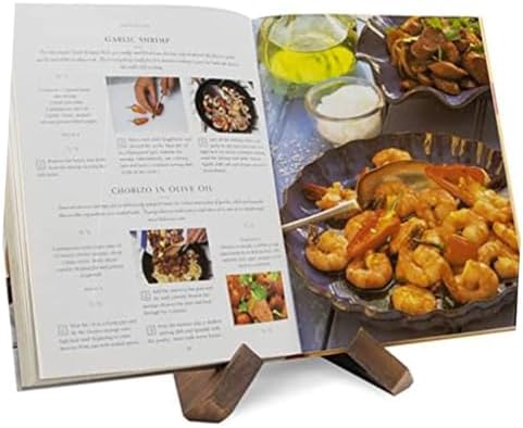 Mikinona Recipe Display Stand - Convenient Kitchen Book Holder with Premium Finish