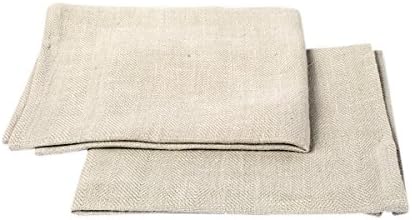 LinenMe Lara Hand Towels Silver Set of 2 12x20