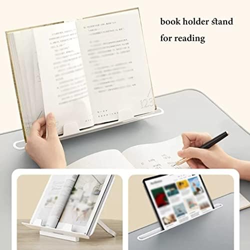 Adjustable Ergonomic Book Stand for Reading Gaming Multi-Angle Foldable Design