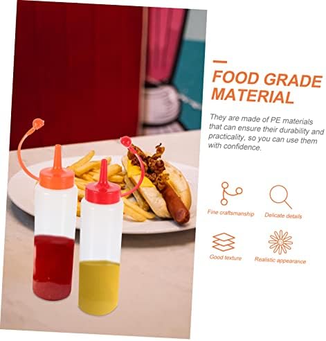 Cabilock Squeezing Sauce Bottles Set of 2