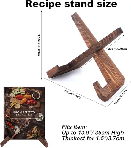 Sturdy Rustic 65-Inch Wooden Plate Stand