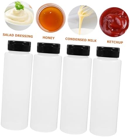 KICHOUSE 6 Squeeze Salad Sauce Bottles