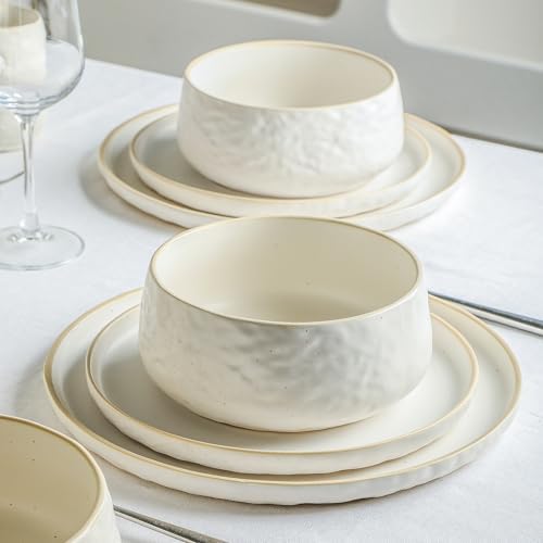 Stone by Mercer Project STONETWARE DISHWARE SET FOR 8