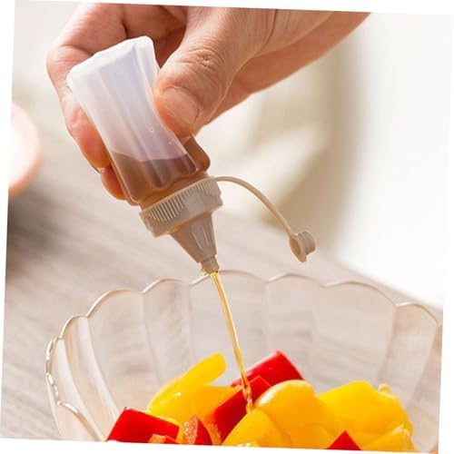 12-Pack Leak-Free Condiment Squeeze Bottles