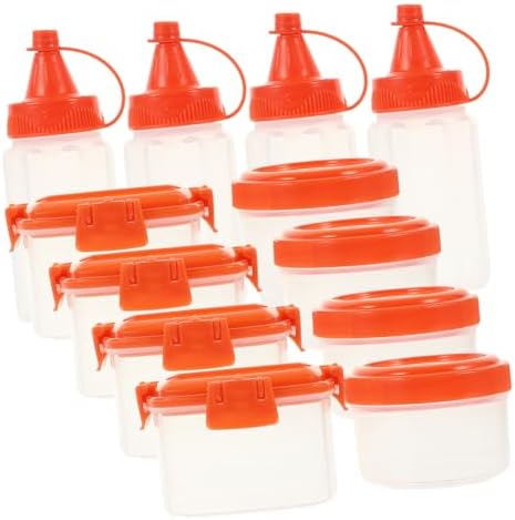 Condiment Squeeze Set Compact Durable for Any Kitchen Need